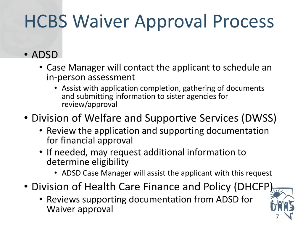 hcbs waiver approval process