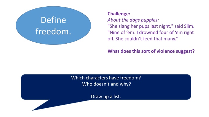 challenge about the dogs puppies she slang