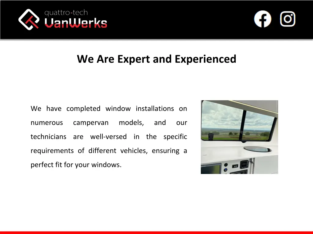 we are expert and experienced