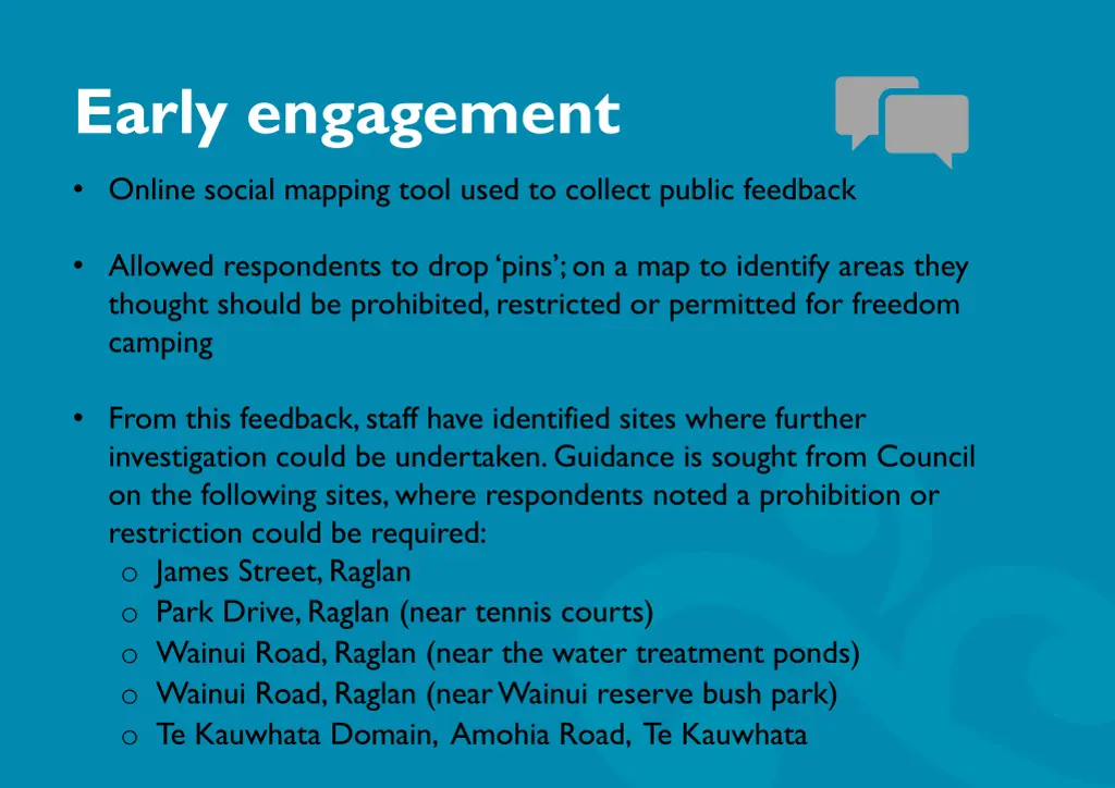 early engagement