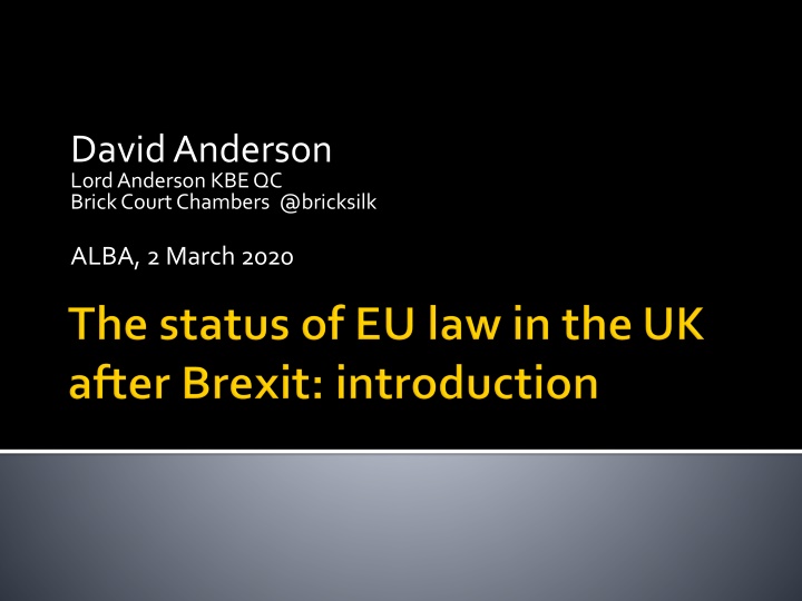 david anderson lord anderson kbe qc brick court