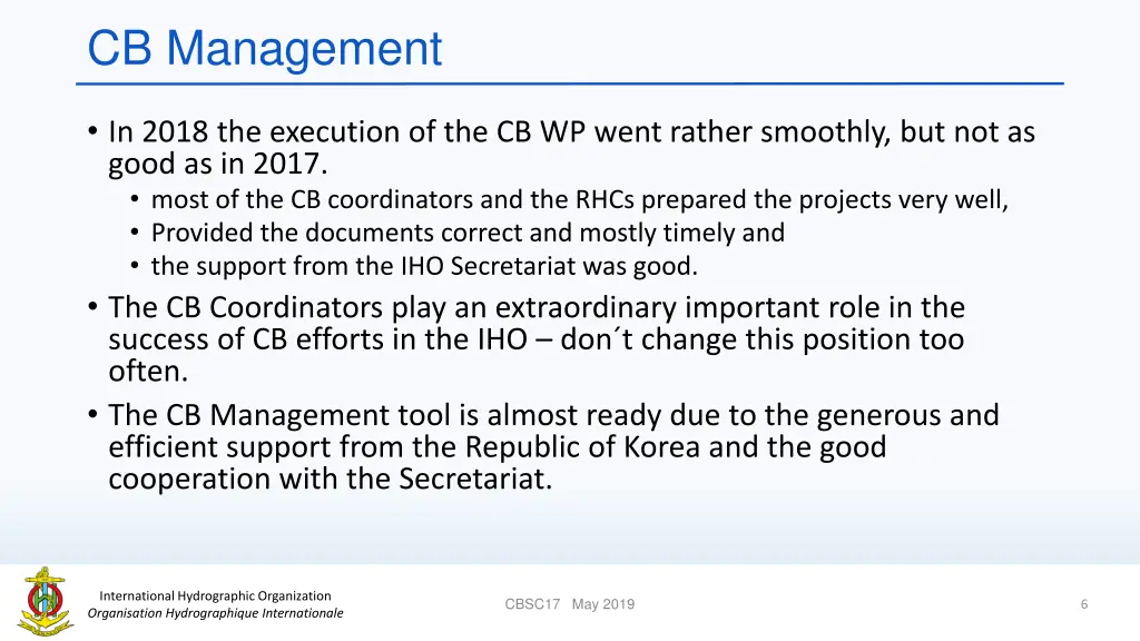 cb management