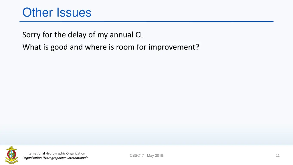 other issues
