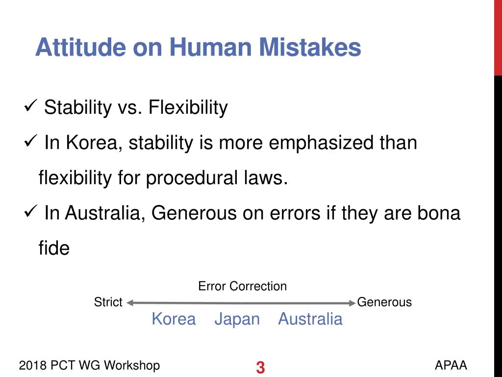 attitude on human mistakes