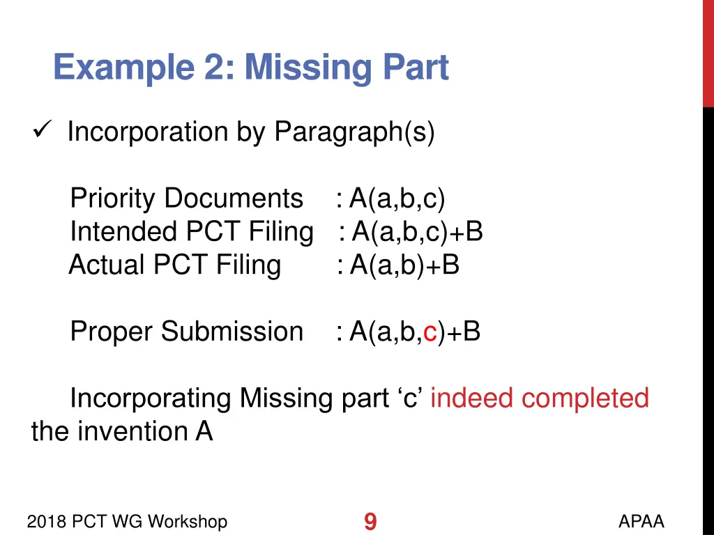 example 2 missing part