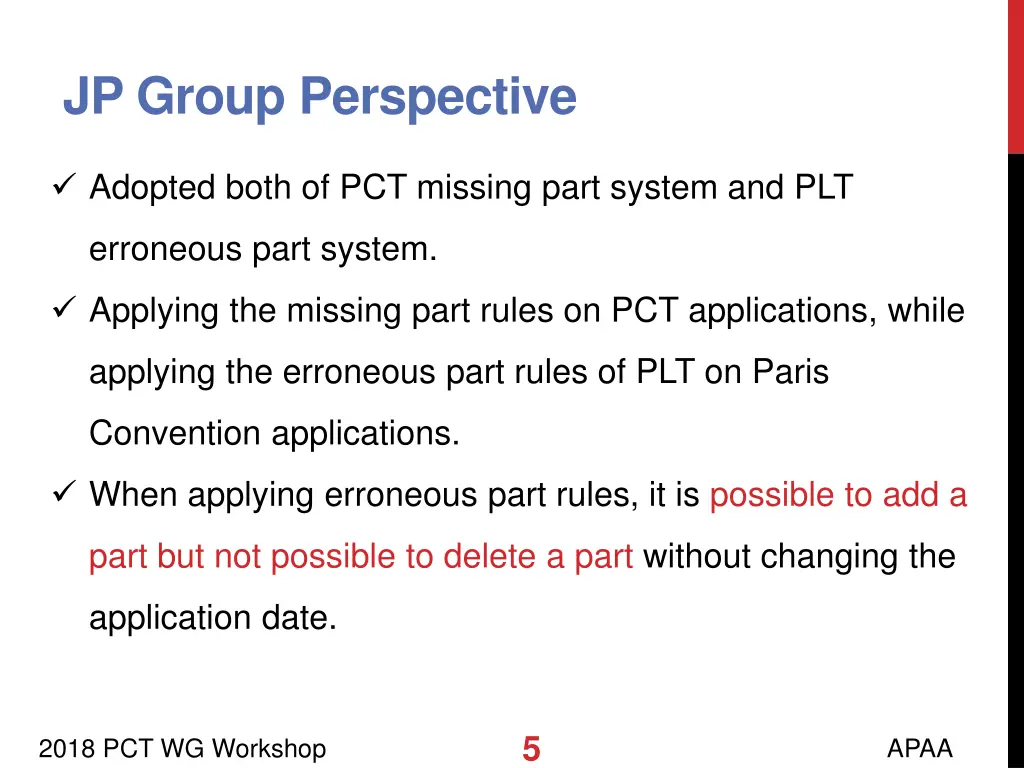 jp group perspective