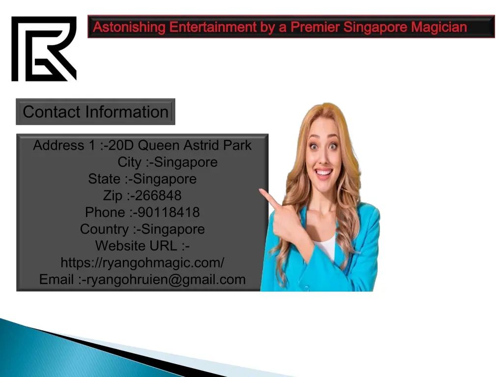 astonishing entertainment by a premier singapore 4