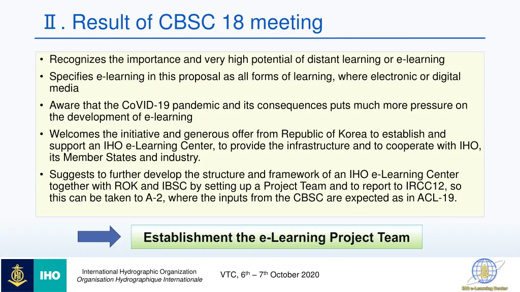 result of cbsc 18 meeting