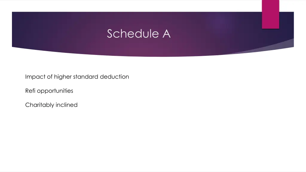 schedule a