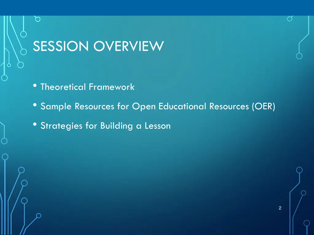 session overview