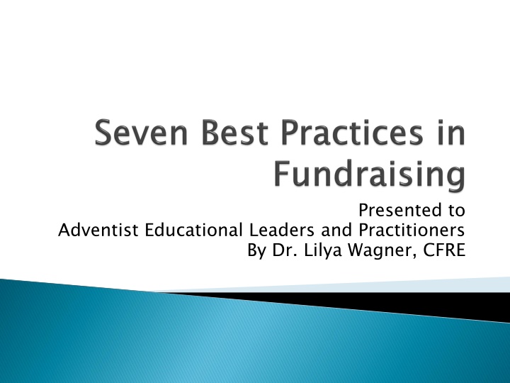 presented to