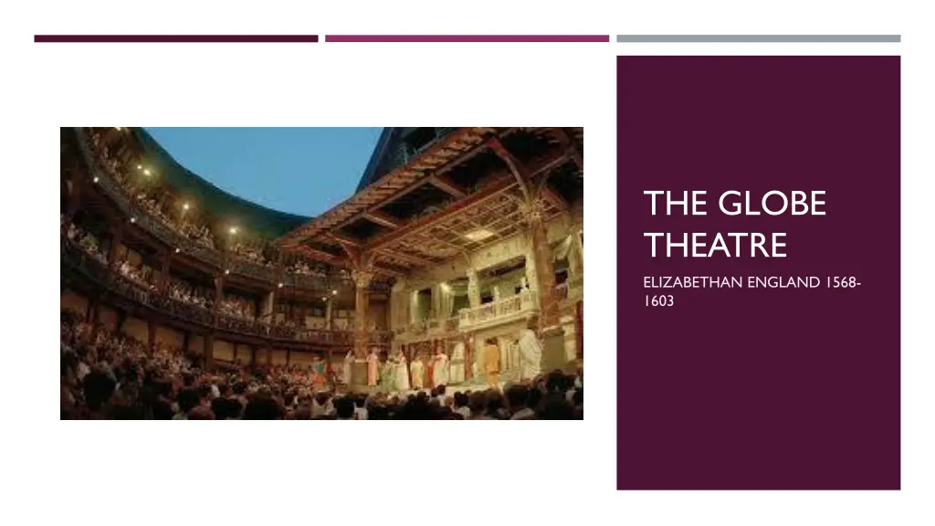 the globe theatre