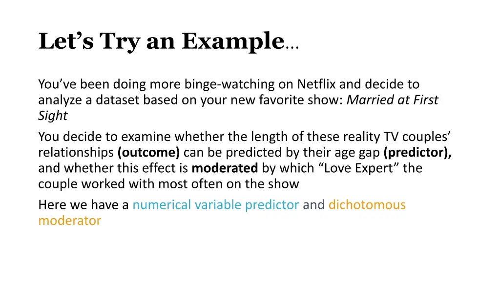 let s try an example
