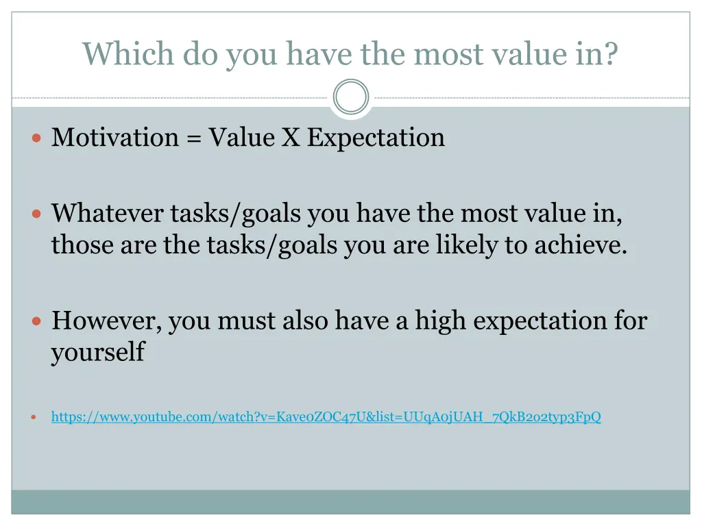 which do you have the most value in