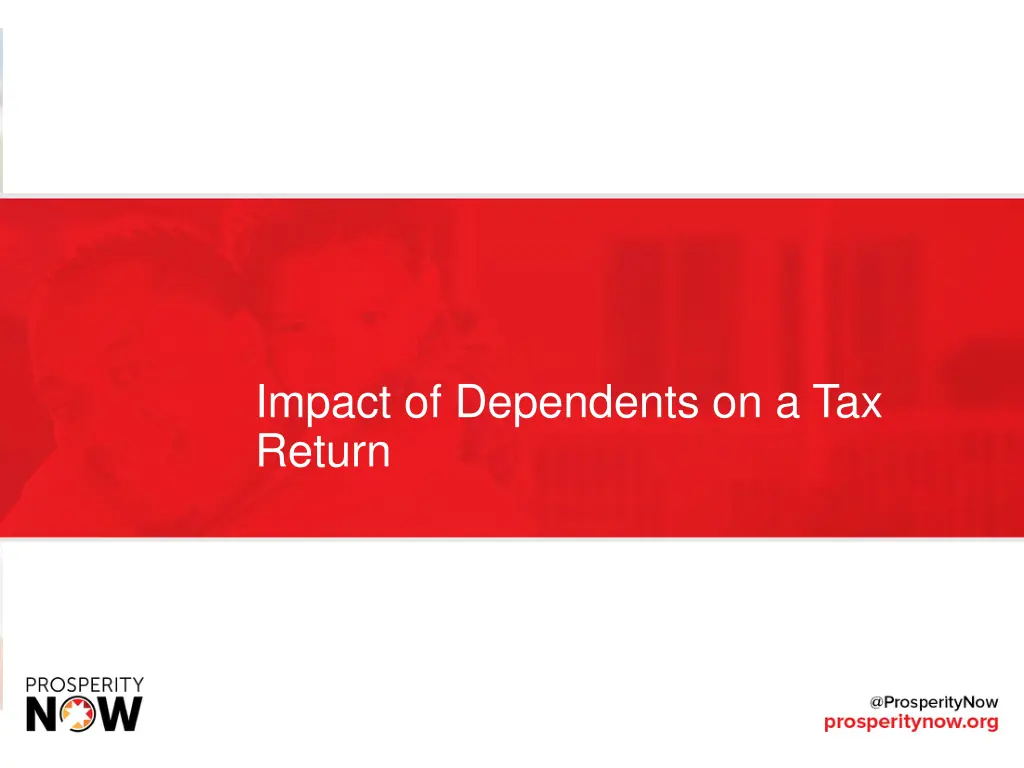 impact of dependents on a tax return