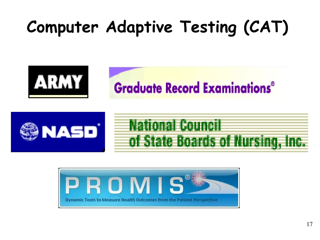 computer adaptive testing cat