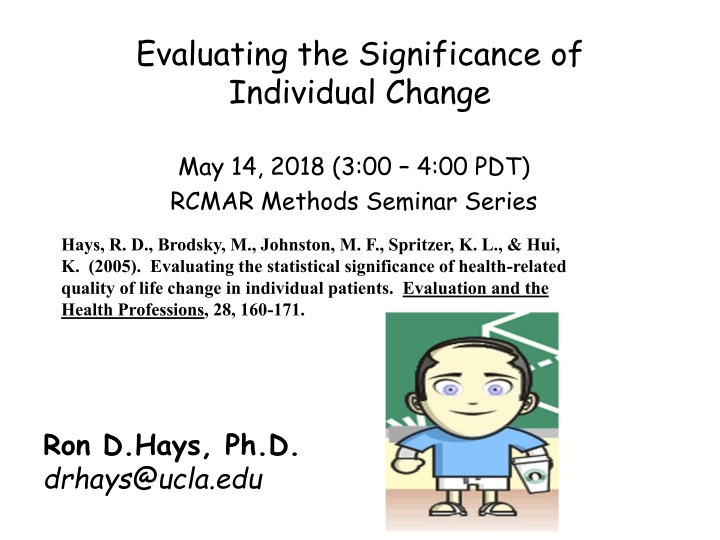 evaluating the significance of individual change