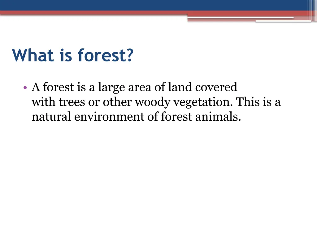 what is forest
