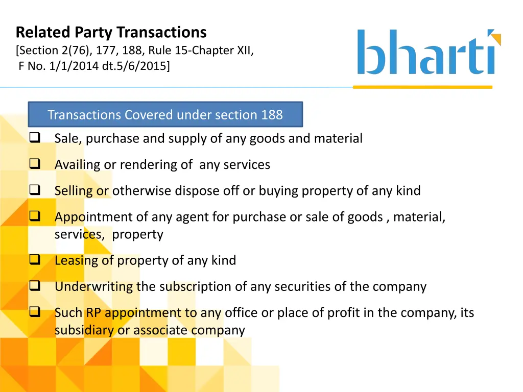 related party transactions section 2