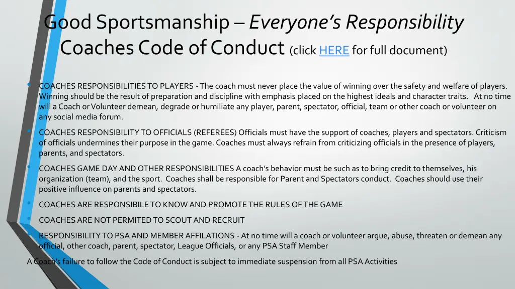 good sportsmanship everyone s responsibility