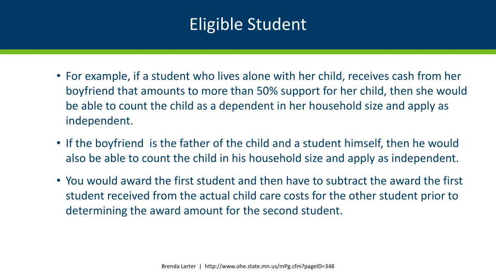 eligible student 14