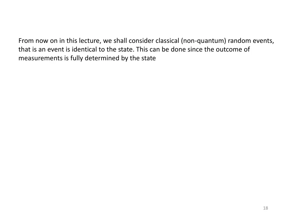 from now on in this lecture we shall consider