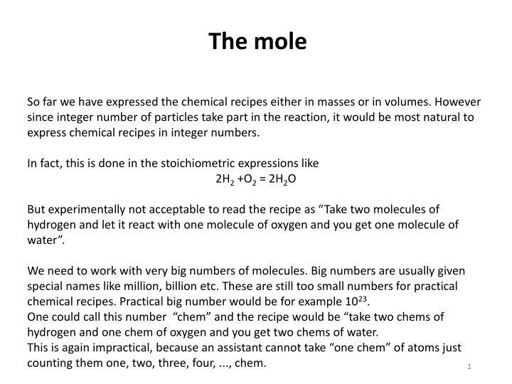 the mole