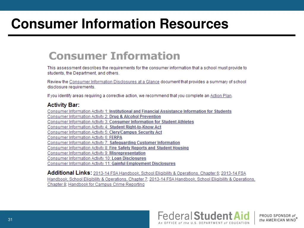 consumer information resources