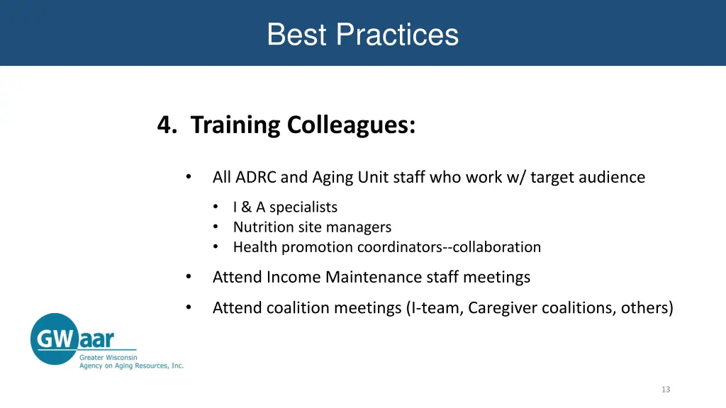 best practices 7
