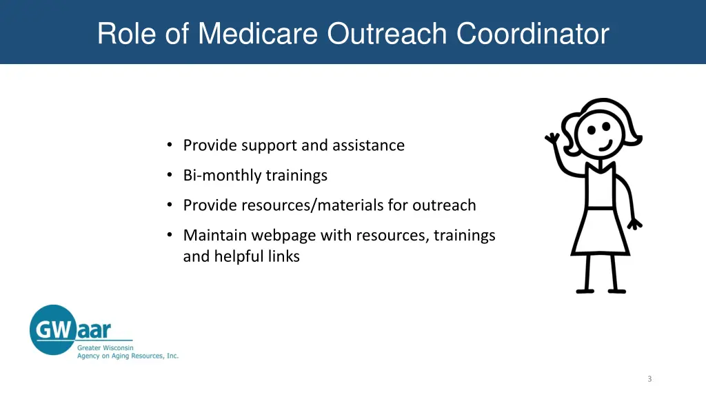 role of medicare outreach coordinator