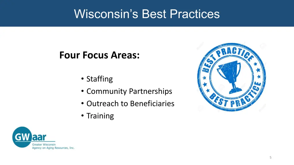 wisconsin s best practices