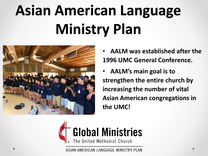 asian american language ministry plan