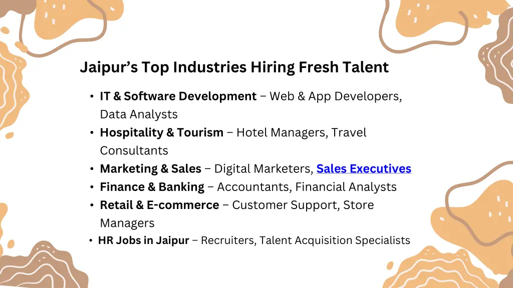 jaipur s top industries hiring fresh talent