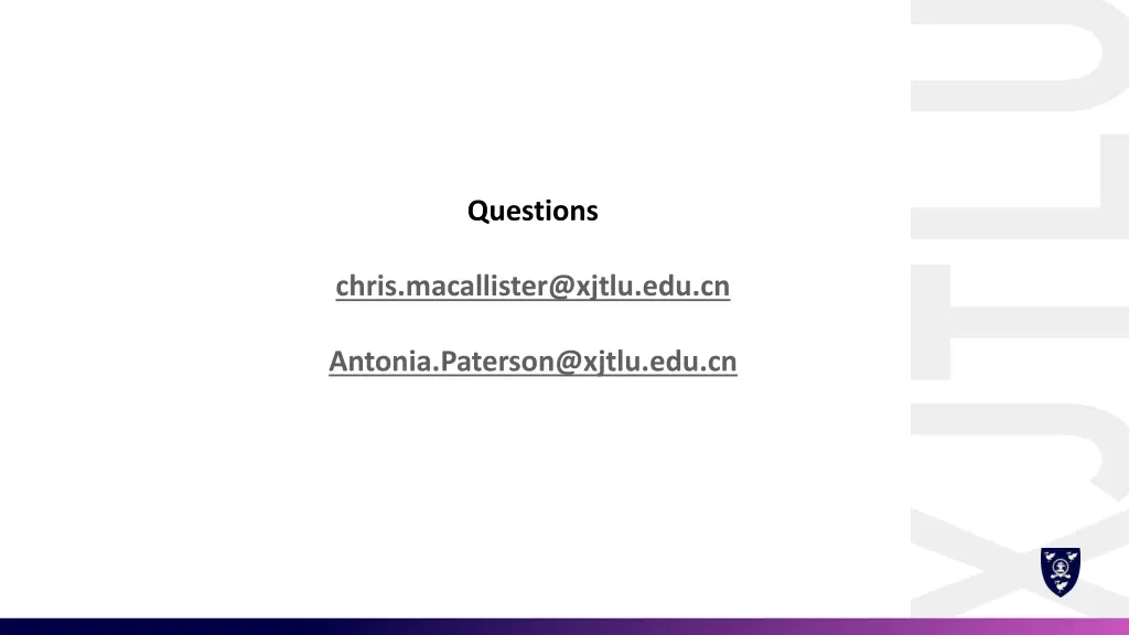 questions