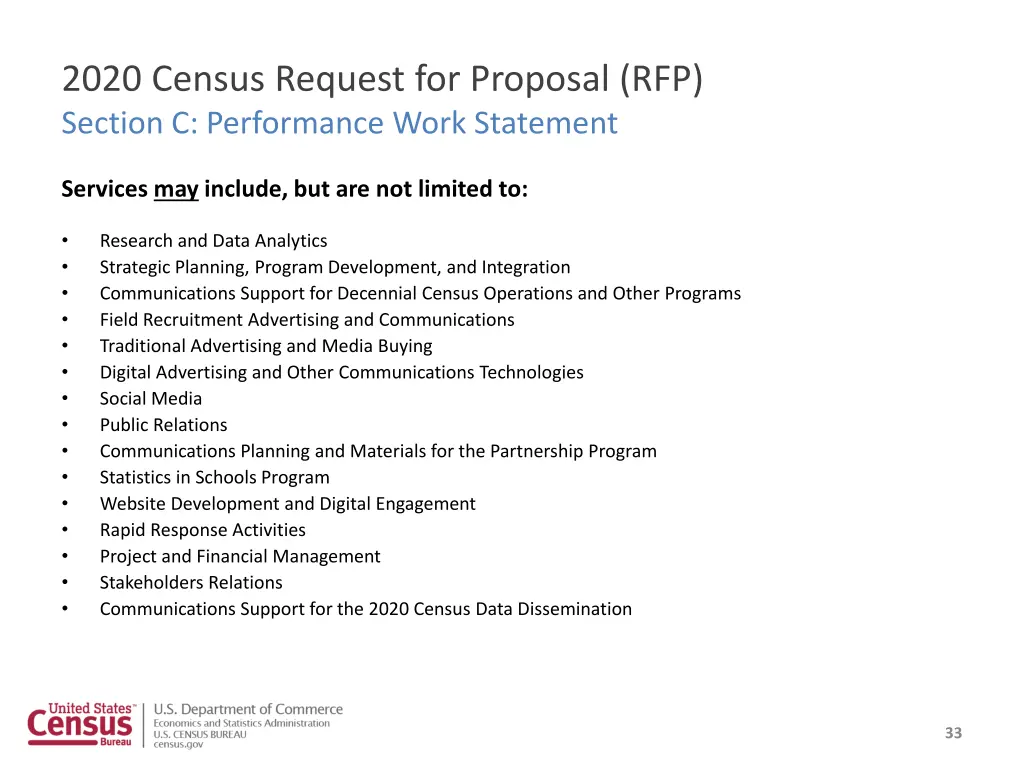 2020 census request for proposal rfp section 1