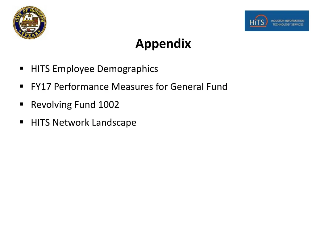 appendix