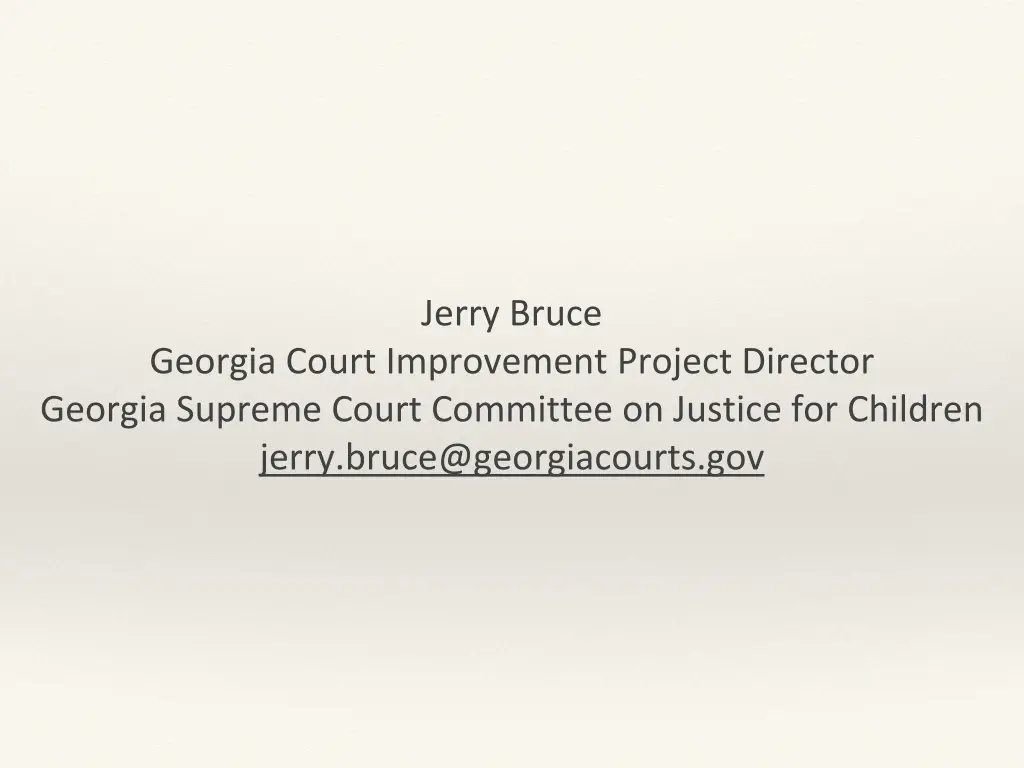 jerry bruce