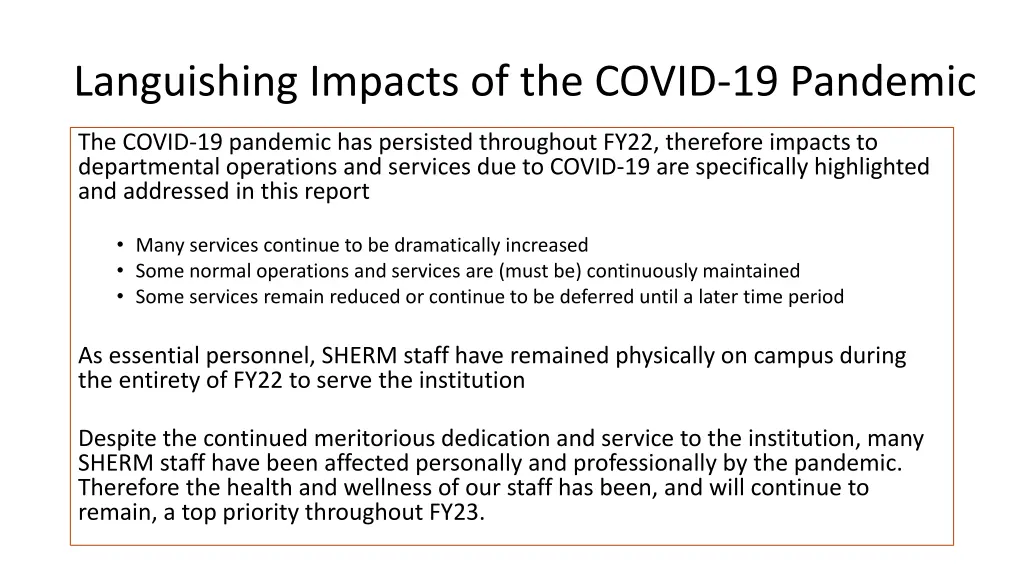 languishing impacts of the covid 19 pandemic