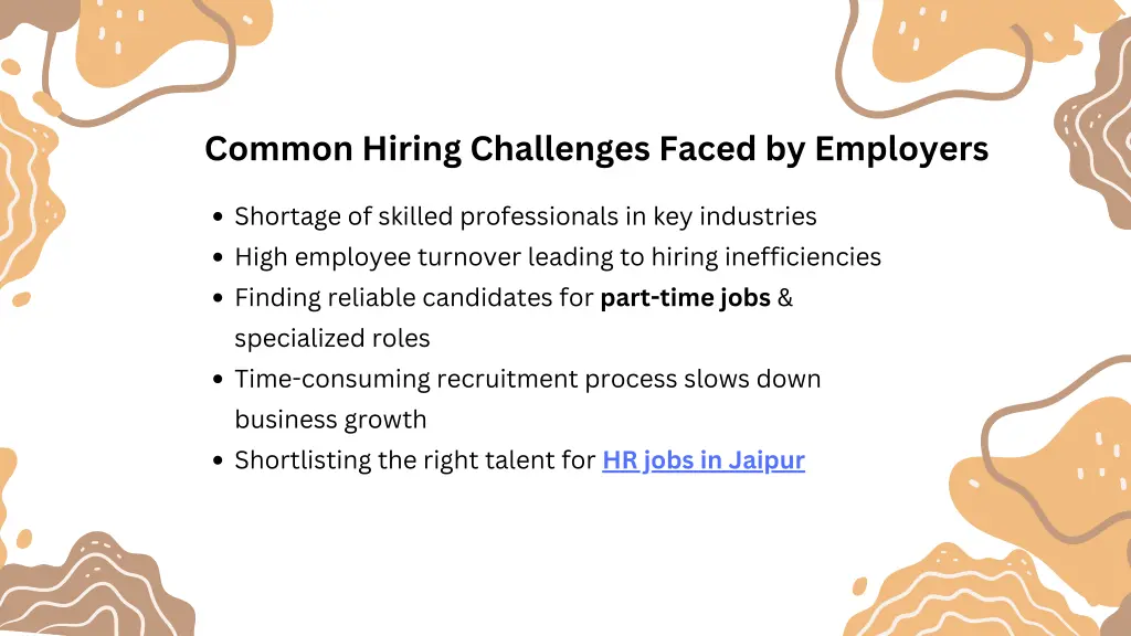 common hiring challenges faced by employers