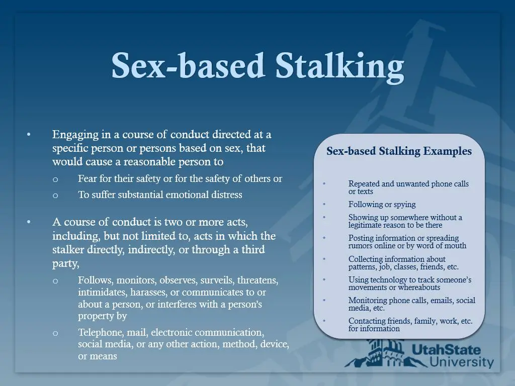 stalking