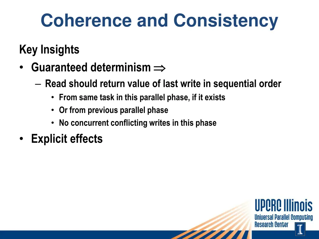 coherence and consistency 1