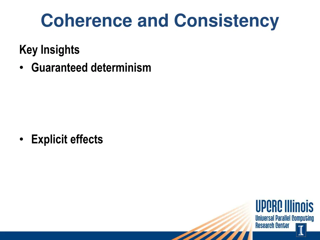 coherence and consistency