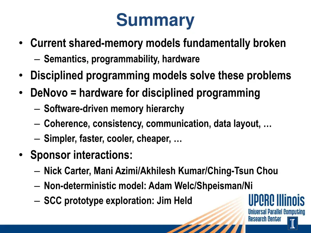 summary