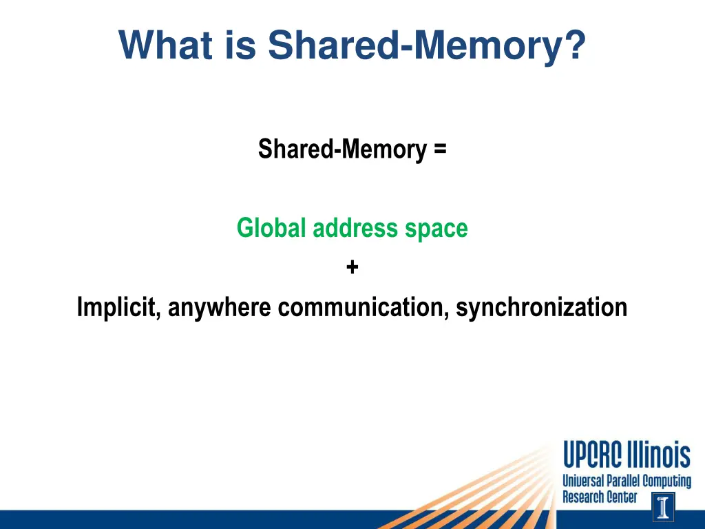 what is shared memory 1