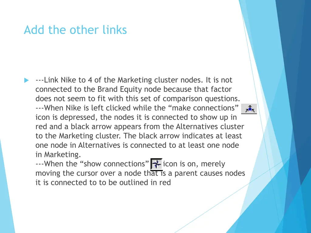 add the other links
