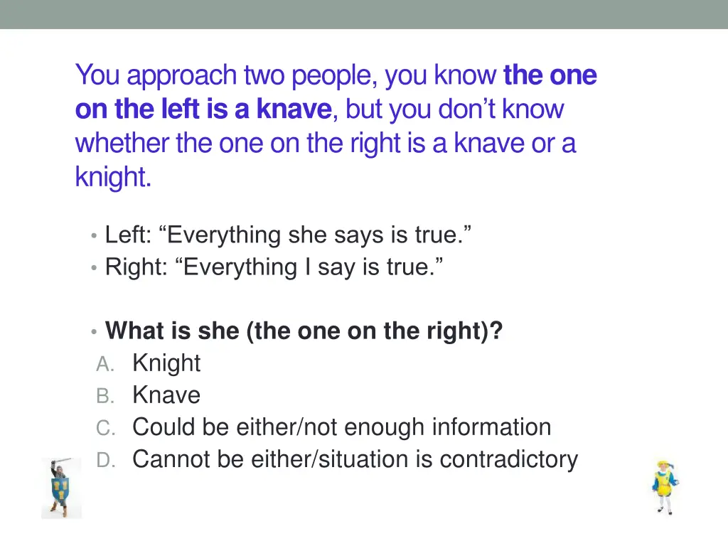 you approach two people you know