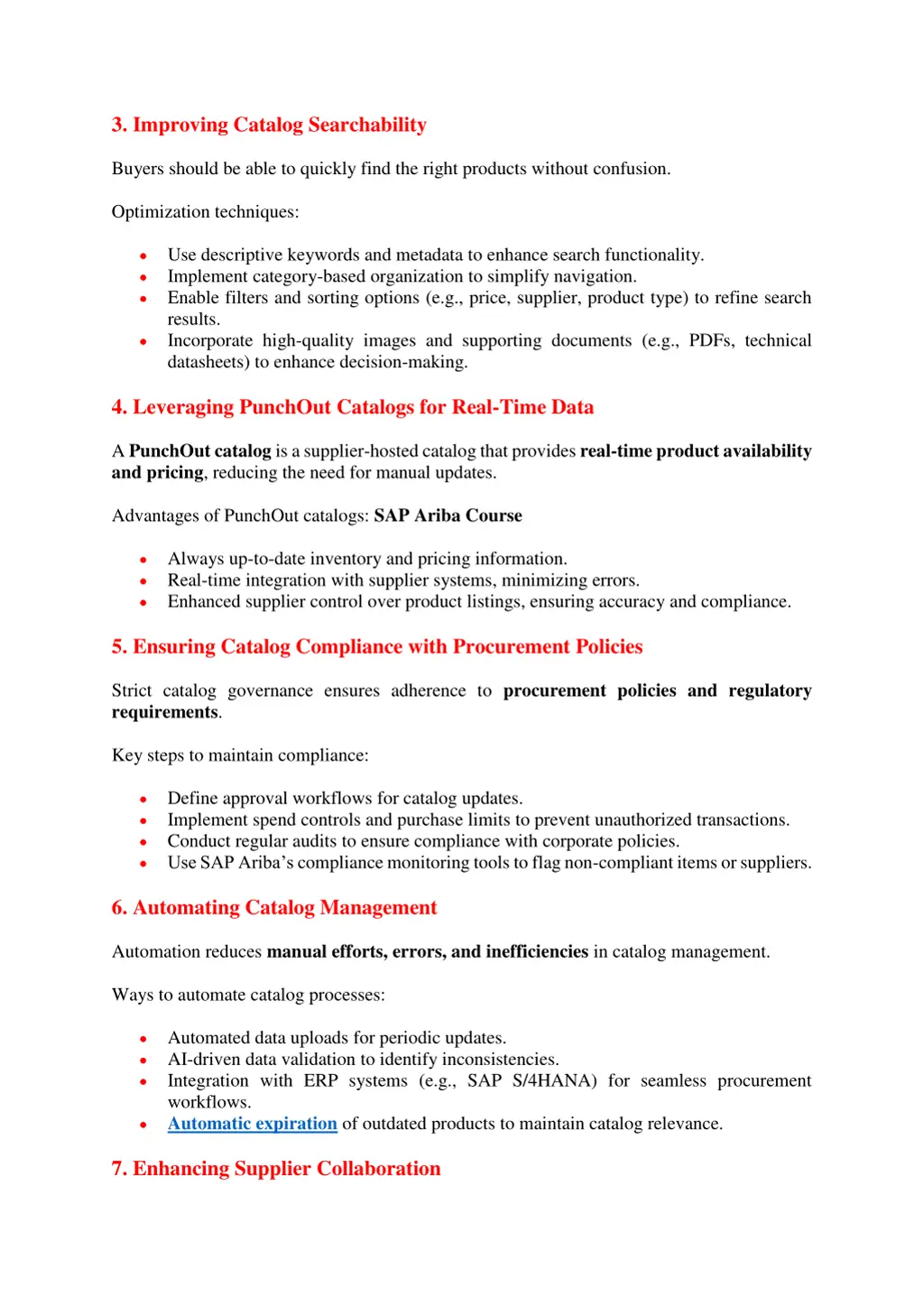 3 improving catalog searchability