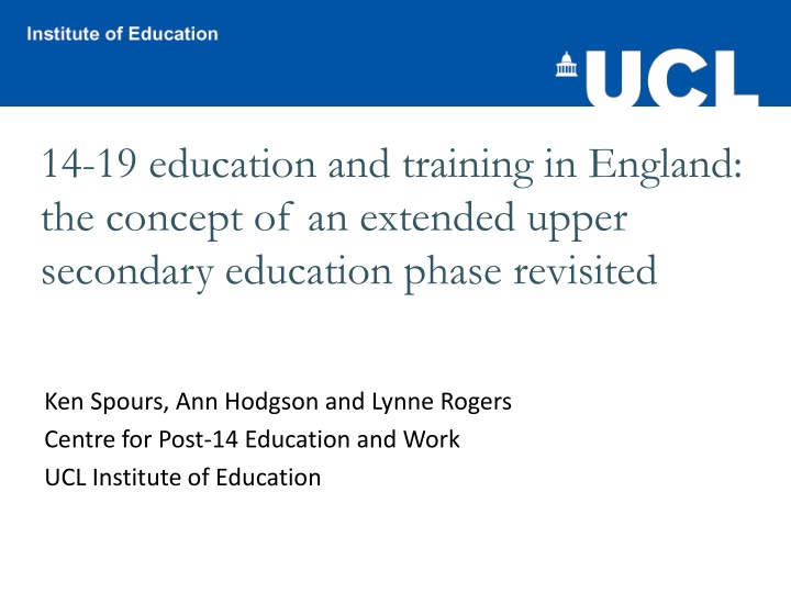 14 19 education and training in england