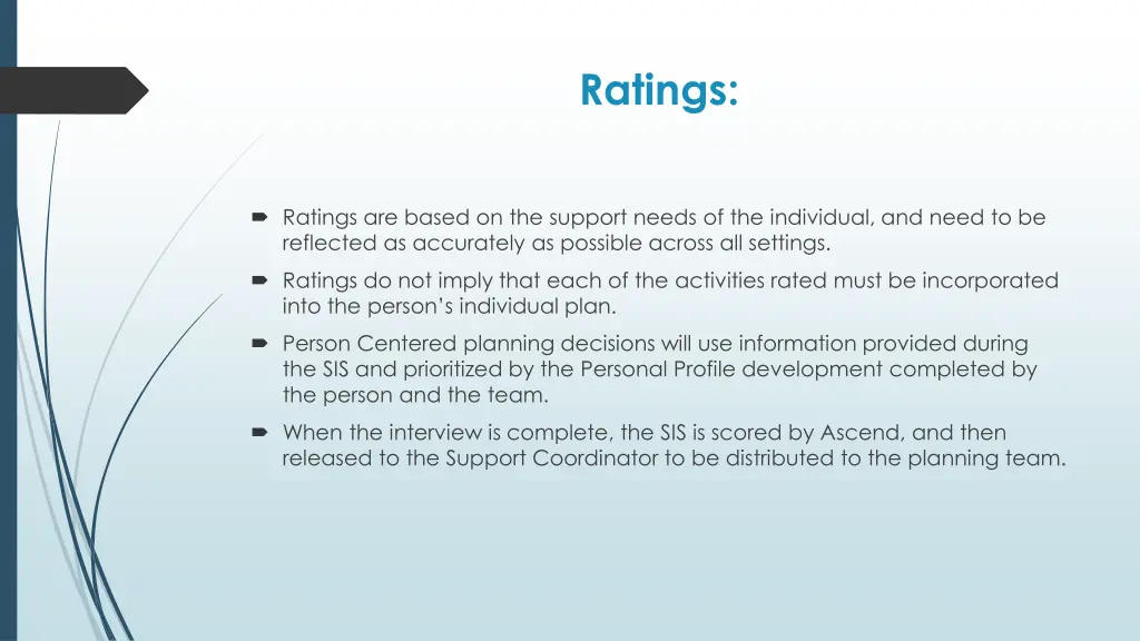 ratings