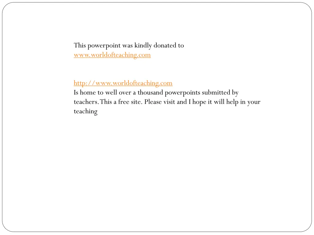 this powerpoint was kindly donated